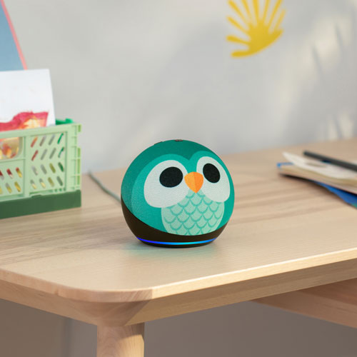 Haut-parleur intelligent Echo Dot Kids avec Alexa - Hibou