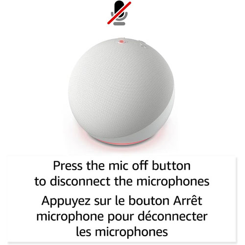 Haut-parleur intelligent Echo Dot d'Amazon avec Alexa - Bleu foncé océan