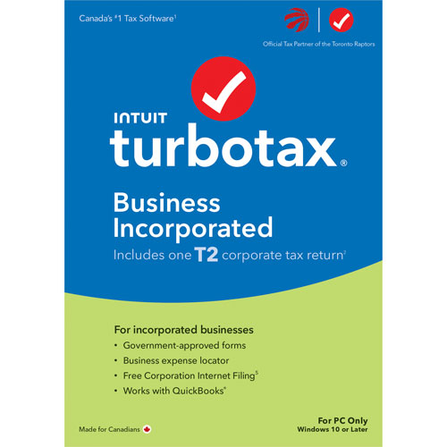 TurboTax Business Incorporated 2022 - English