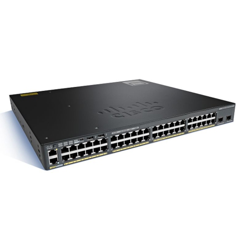Cisco Catalyst 2960X-48TS-LL - Switch - managed - 48 x 10/100/1000 + 2 x Gigabit SFP - desktop, rack-mountable