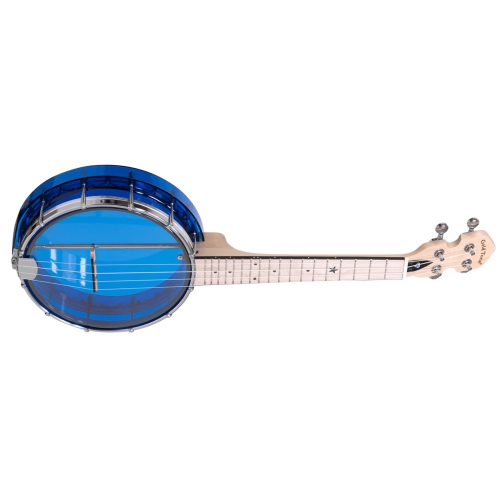 Gold Tone Little Gem See-Through Banjo-Ukulele - Sapphire