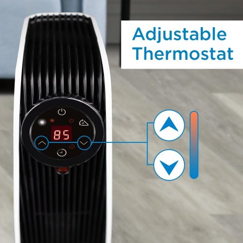 Danby DBSH02213WD13 1500W Adjustable Oscillating Heater 22" in White