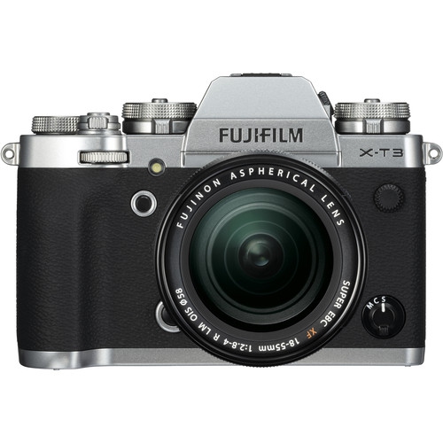 FUJIFILM X-T3 Mirrorless Camera with 18-55mm Lens (Silver) | Best