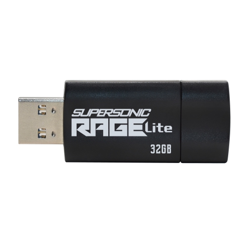 Patriot Memory Supersonic Rage Lite USB 3.2 Gen 1 Flash Drives - 32GB PEF32GRLB32U