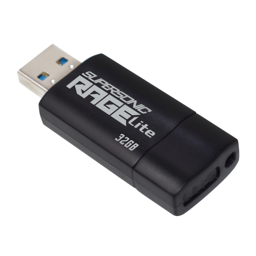 Patriot Memory Supersonic Rage Lite USB 3.2 Gen 1 Flash Drives - 32GB PEF32GRLB32U