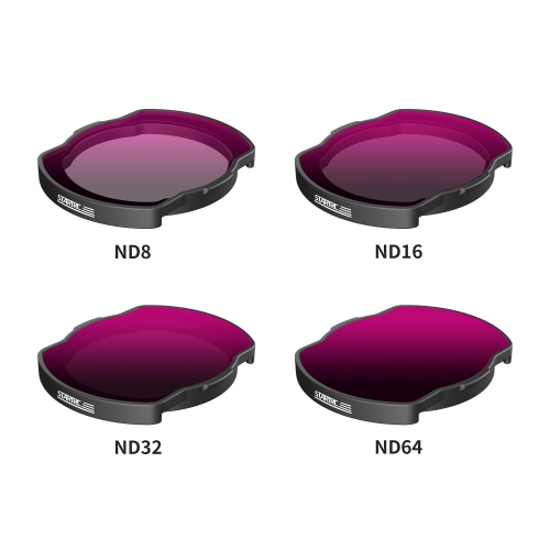 STARTRC ND Filters Set for DJI Avata Accessories,4-Pack ND8/ND16/ND32/ND64 Set(Aluminum Version)
