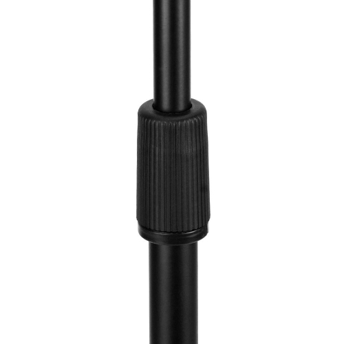 Short Microphone Portable Mic Tripod Stand with Fixed-Length Boom - Height Adjustable PrimeCables