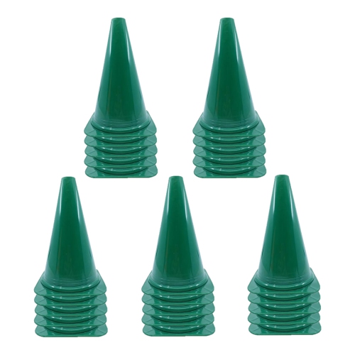 PRISP  Vinyl Multi Purpose Cone - Light Indoor And Outdoor Marker, Set Of 25