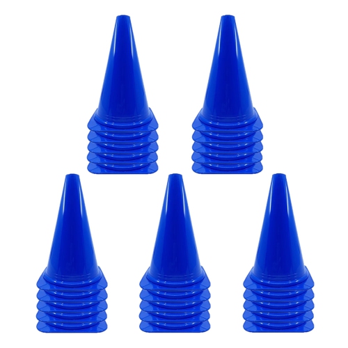 PRISP  Vinyl Multi Purpose Cone - Light Indoor And Outdoor Marker, Set Of 25