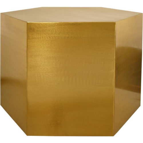 Meridian Furniture Hexagon Brushed Gold Modular Coffee Table