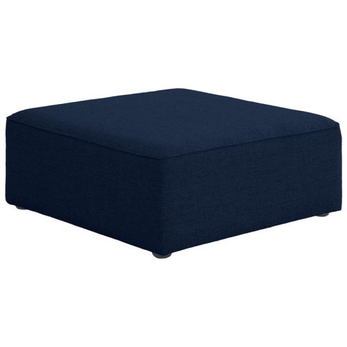 MERIDIAN FURNITURE  Cube Navy Durable Linen Modular Component