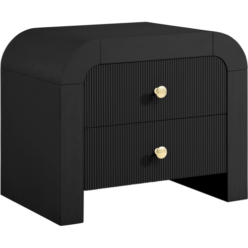 Meridian Furniture Artisto Black Night Stand