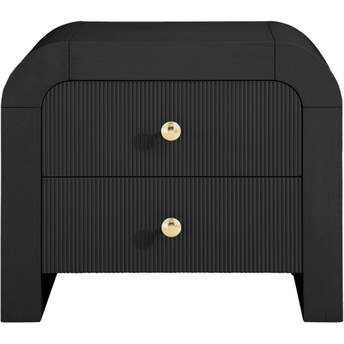 Meridian Furniture Artisto Black Night Stand