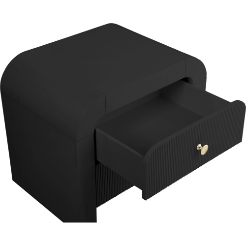 Meridian Furniture Artisto Black Night Stand