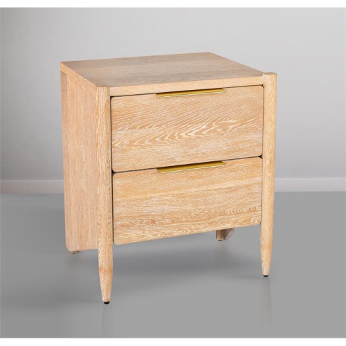Meridian Furniture Oakwood White Oak Night Stand