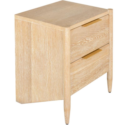 Meridian Furniture Oakwood White Oak Night Stand