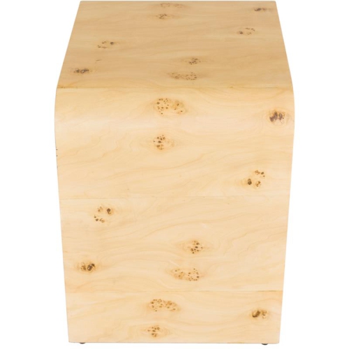 Cresthill Burl Wood Night Stand