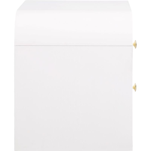 Meridian Furniture Artisto White Night Stand