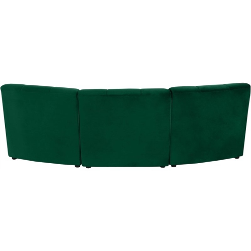 Meridian Furniture Limitless Green Velvet Modular Sofa