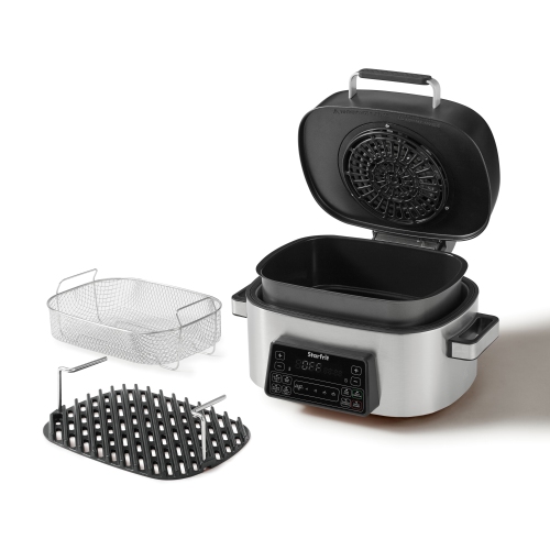 Starfrit 6L Air Fryer/Grill Oven - 7-in-1 Indoor Appliance with Digital Control