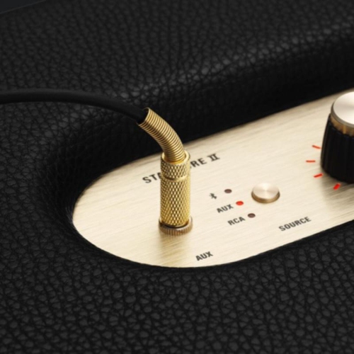 Remis à neuf - haut-parleur Bluetooth Stanmore II de Marshall (noir) - remis à neuf