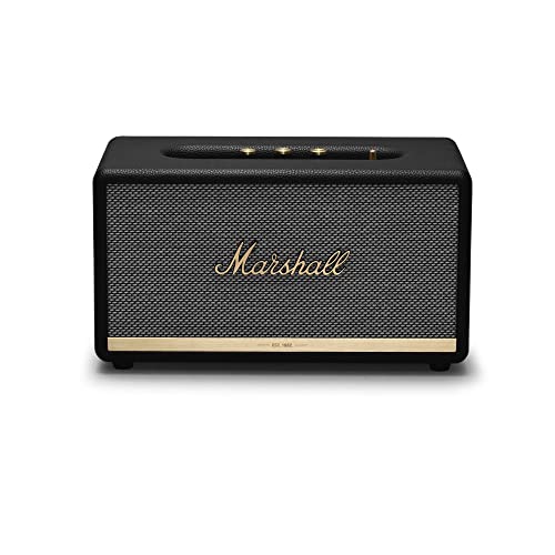 Remis à neuf - haut-parleur Bluetooth Stanmore II de Marshall (noir) - remis à neuf