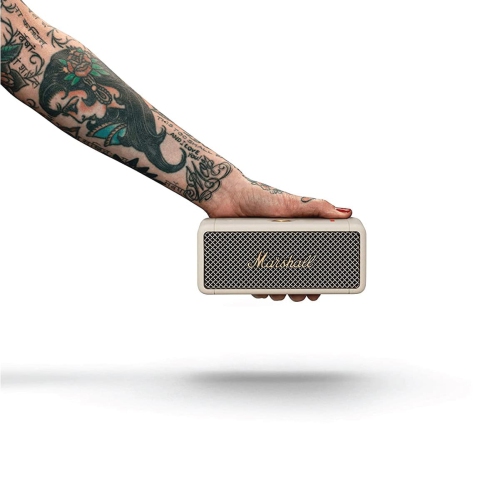 Refurbished - Marshall Emberton Portable Bluetooth Speaker (Cream) - Refurbished
