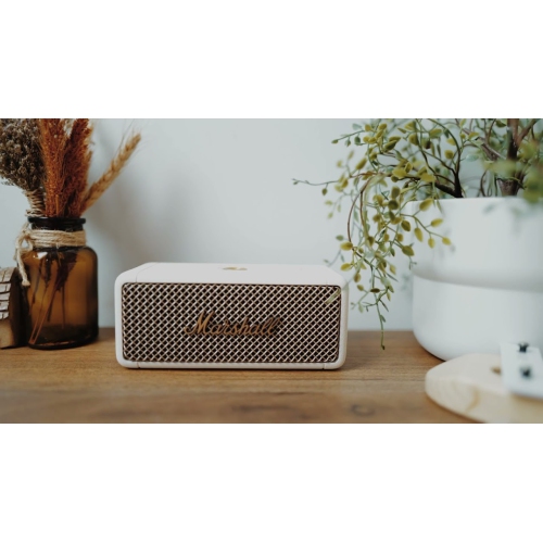 Refurbished - Marshall Emberton Portable Bluetooth Speaker (Cream) - Refurbished