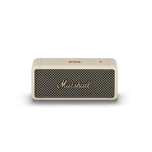 Refurbished - Marshall Emberton Portable Bluetooth Speaker (Cream) - Refurbished