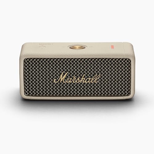 Refurbished - Marshall Emberton Portable Bluetooth Speaker (Cream) - Refurbished
