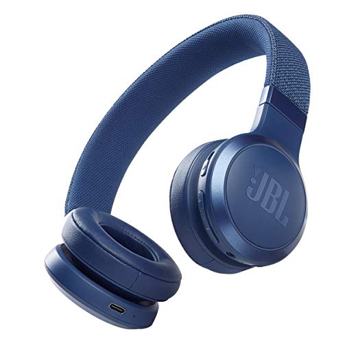 Refurbished - JBL Live 460NC Wireless On-Ear Noise Cancelling Bluetooth Headphones - Blue