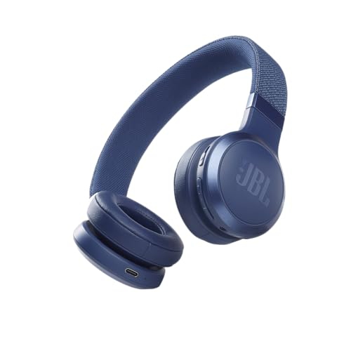 Refurbished - JBL Live 460NC Wireless On-Ear Noise Cancelling Bluetooth Headphones - Blue