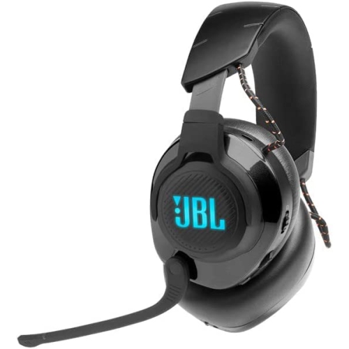 Refurbished - JBL Quantum 610 Wireless Over-Ear Gaming Headset with 40 Hours of Battery Life, Voice Focus flip-up Boom Microphone, Lossless 2.4GHz
