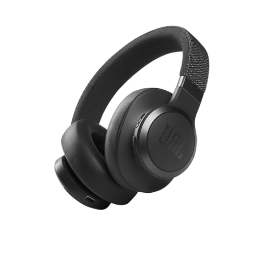 Refurbished - JBL Live 660NC Wireless Over-Ear Noise Cancelling Bluetooth Headphones - Black