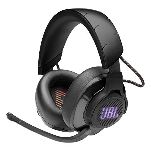 Refurbished - JBL Quantum 600 Wireless Over-Ear Performance Gaming Headset with Surround Sound & Game-Chat Balance Dial - Black
