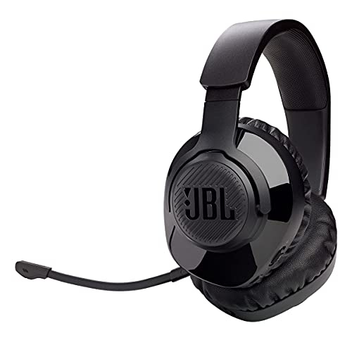 Refurbished - JBL Quantum 350 Wireless Over-Ear PC Gaming Headset with Detachable Boom mic - Black