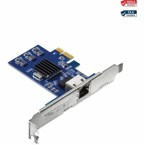 TRENDnet 2.5GBASE-T PCIe Wired Network Adapter Card -