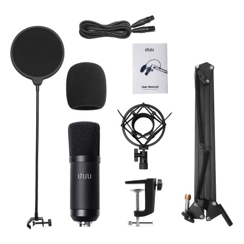 Kit de microphone à condensateur UHURU, kit de microphone