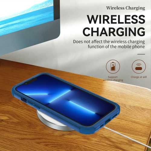 Étui rigide ajusté Commuter d'Supershield pour iPhone 14 Pro - Bleu