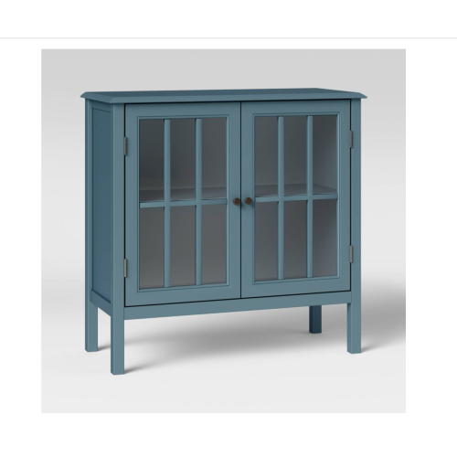 Windham 2 Door Accent Cabinet - Overcast