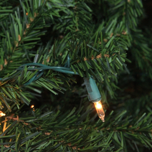 15' Pre-Lit Canadian Pine Commercial Artificial Christmas Tree - Warm White Lights