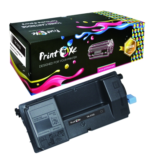 Cartouche de toner 1T02L10US0 compatible TK3122 pour imprimantes Kyocera TK 3122 ECOSYS M3550idn M3560idn FS-4200DN FS-3122 4300DN. Rendement de