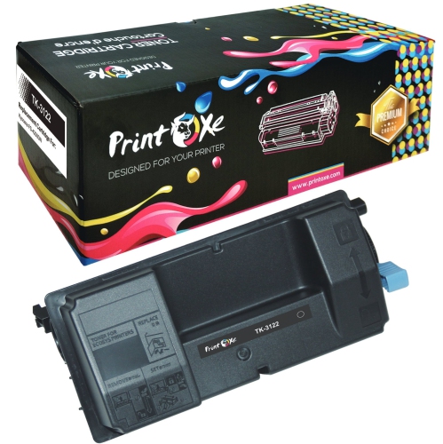 PRINTOXE® 2 Pack TK-3122 Compatible 1T02L10US0 Toner Cartridge TK3122 for Kyocera TK 3122 ECOSYS M3550idn M3560idn FS-4200DN FS-4300DN Printers.