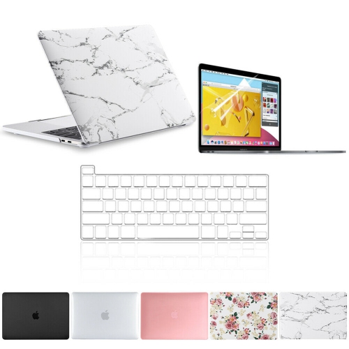 MacBook Pro 13" A2159 A1989 Plastic Hard Shell w/Keyboard Cover&Screen