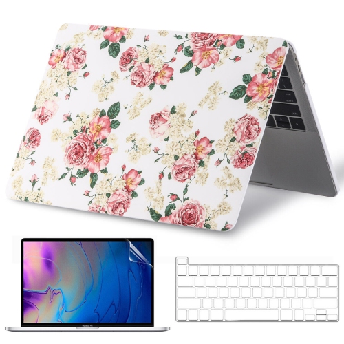 MacBook Pro 13 po A2159 A1989 coquille rigide en plastique avec couverture-clavier et protecteur d’écran