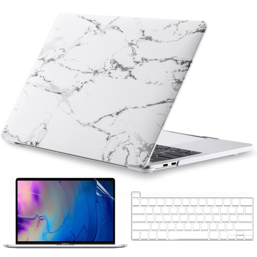 MacBook Pro 13 po A2159 A1989 coquille rigide en plastique avec couverture-clavier et protecteur d’écran