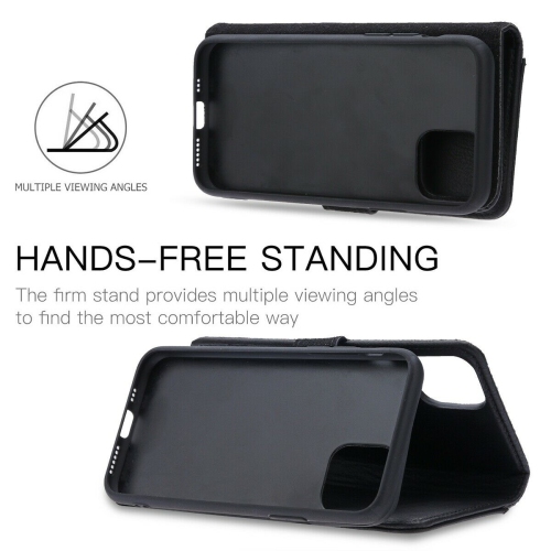 [2-EN-1] Étui CLASSIQUE AMOVIBLE en cuir avec fentes pour cartes pour iPhone 13/13 Pro de 6.1 po