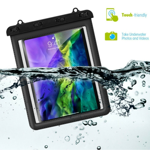For iPad 5/6/7/8th, Air 2/3/4th, Mini 3/4/5th, Pro 11" 1/2/3rd Waterproof Pouch