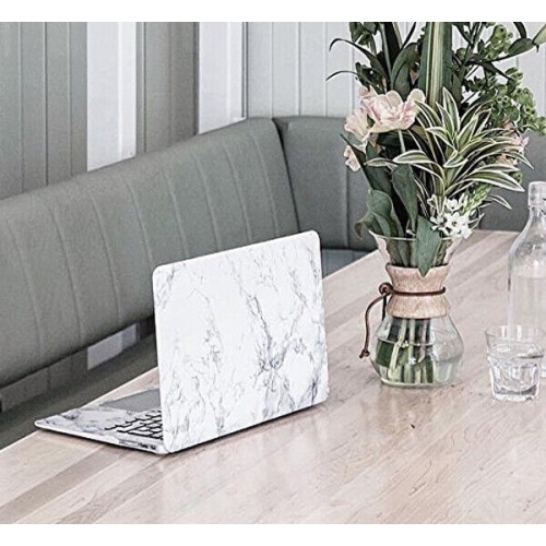 Apple MacBook Pro 13" A1706/A1708 Slim Hard Shell Protective Cover,White Marble