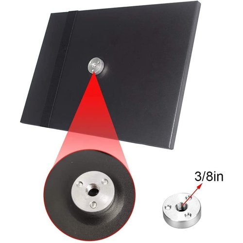 Projector Tray, 11x16inch Laptop Tray Platform Holder Pallet for 3/8' or 1/4' Screw Tripod Stand Mount Widely Use in Meeting Rooms,Studio, Outdoor,